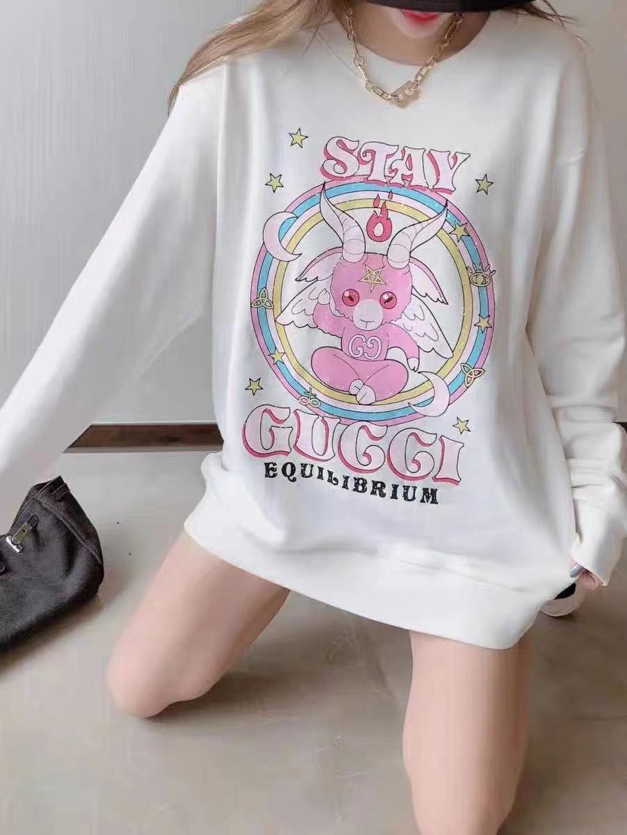 春款卡通人物针织卫衣毛衣加工
